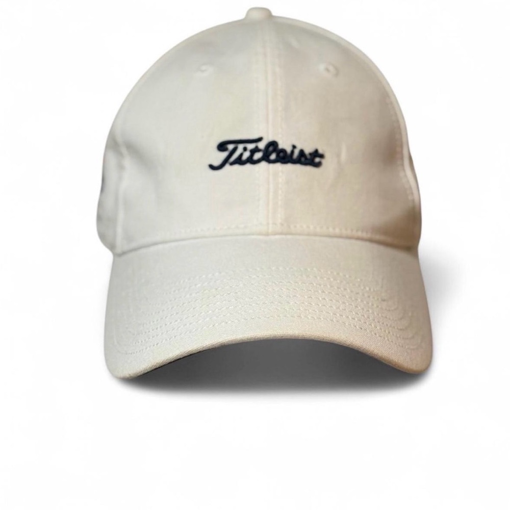 Titleist Off-White Cap with Navy Logo